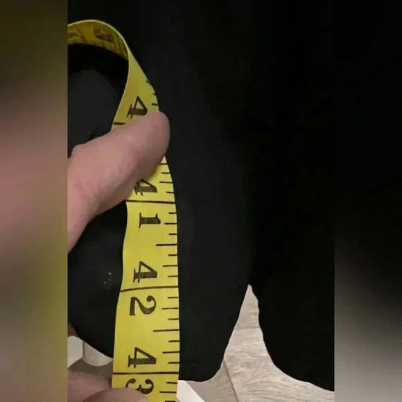 LOGO by Lori Goldstein XL Women’s Long Sleeve Black Dress with pockets- pristine - Picture 7 of 10